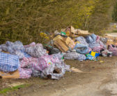Fly-tipping cases rise again