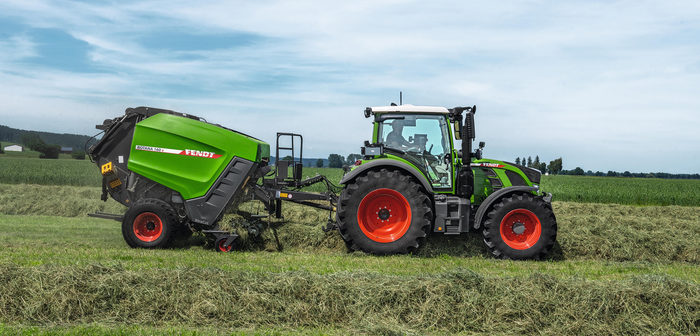 Updated net tying system for Fendt Rotana variable chamber models