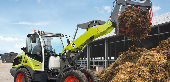 More performance and a new entry-level model for compact TORION agricultural wheel loaders from CLAAS