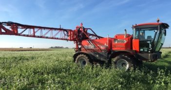 Tyre choice improves sprayer accuracy