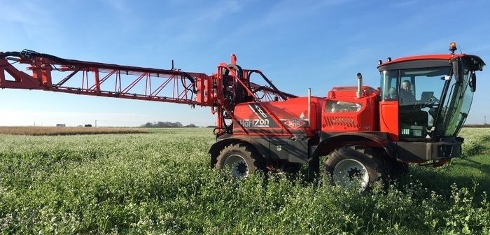 Tyre choice improves sprayer accuracy