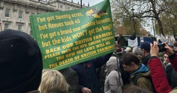 Farmers united in anger says NFU President