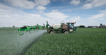 Bayer launches new Iblon co-form Spraying fungicide on Winter Wheat at growth stage T2