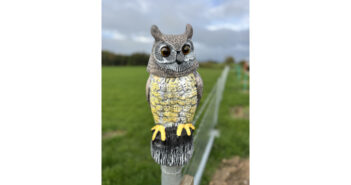 Solar-powered bird scarer added to the Portek range