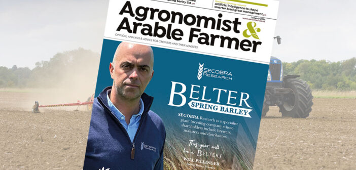 January 2026 issue of Agronomist & Arable Farmer out now