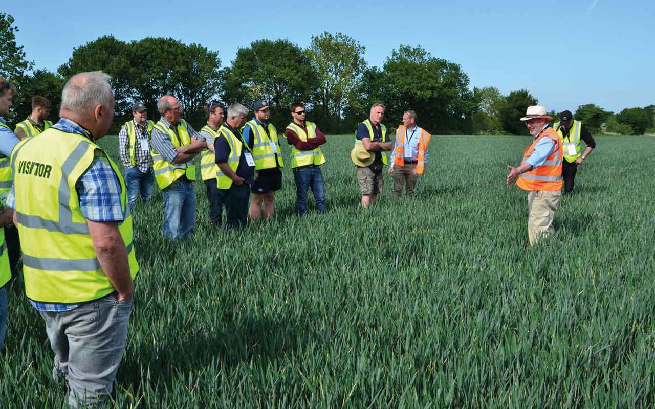 People at Claydon open day