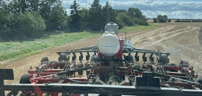 Techneat launch one pass cover crop tillage train