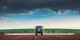 Sprayer in field